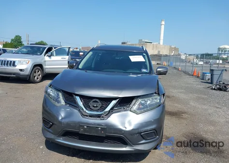 2014 Nissan Rogue Sv z USA, uszkodzony, nr VIN 5N1AT2MV4EC787887